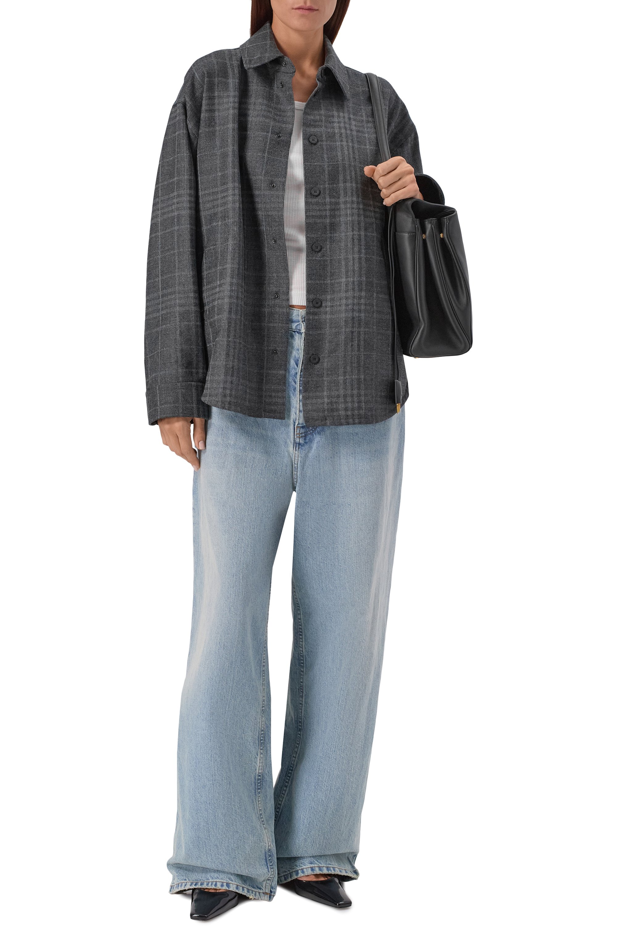 Шерстяная куртка-рубашка BALENCIAGA, арт. 850866/TQT01, фото 2