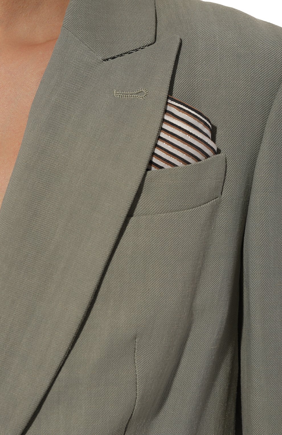 Жакет из вискозы и льна BRUNELLO CUCINELLI, арт. MH1262333, фото 5