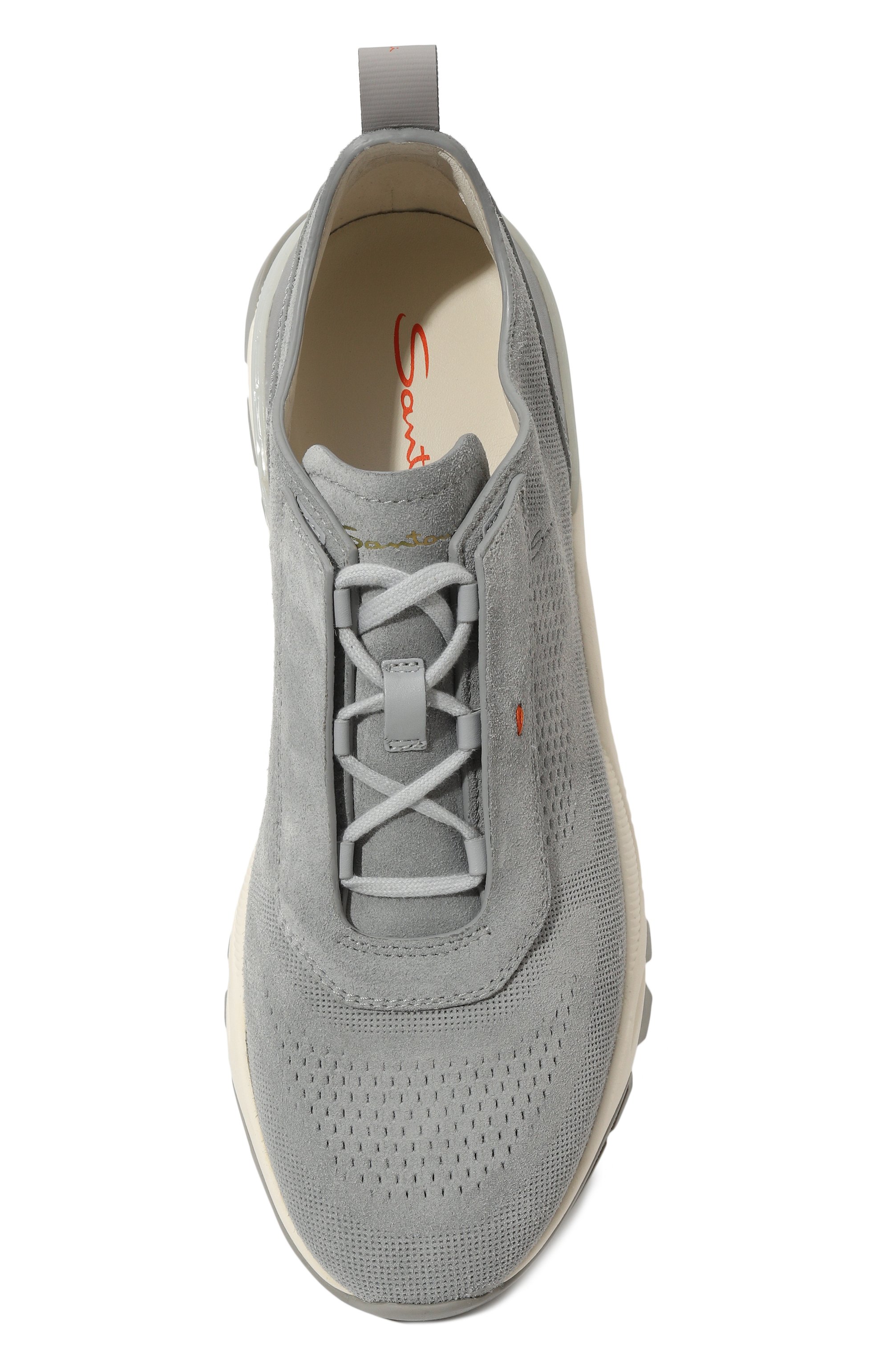 Замшевые кроссовки innova SANTONI, арт. MBIH21976BGBCSB7Z23, фото 6