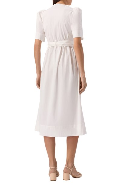 Хлопковое платье GANNI, арт. W0306/151, фото 4