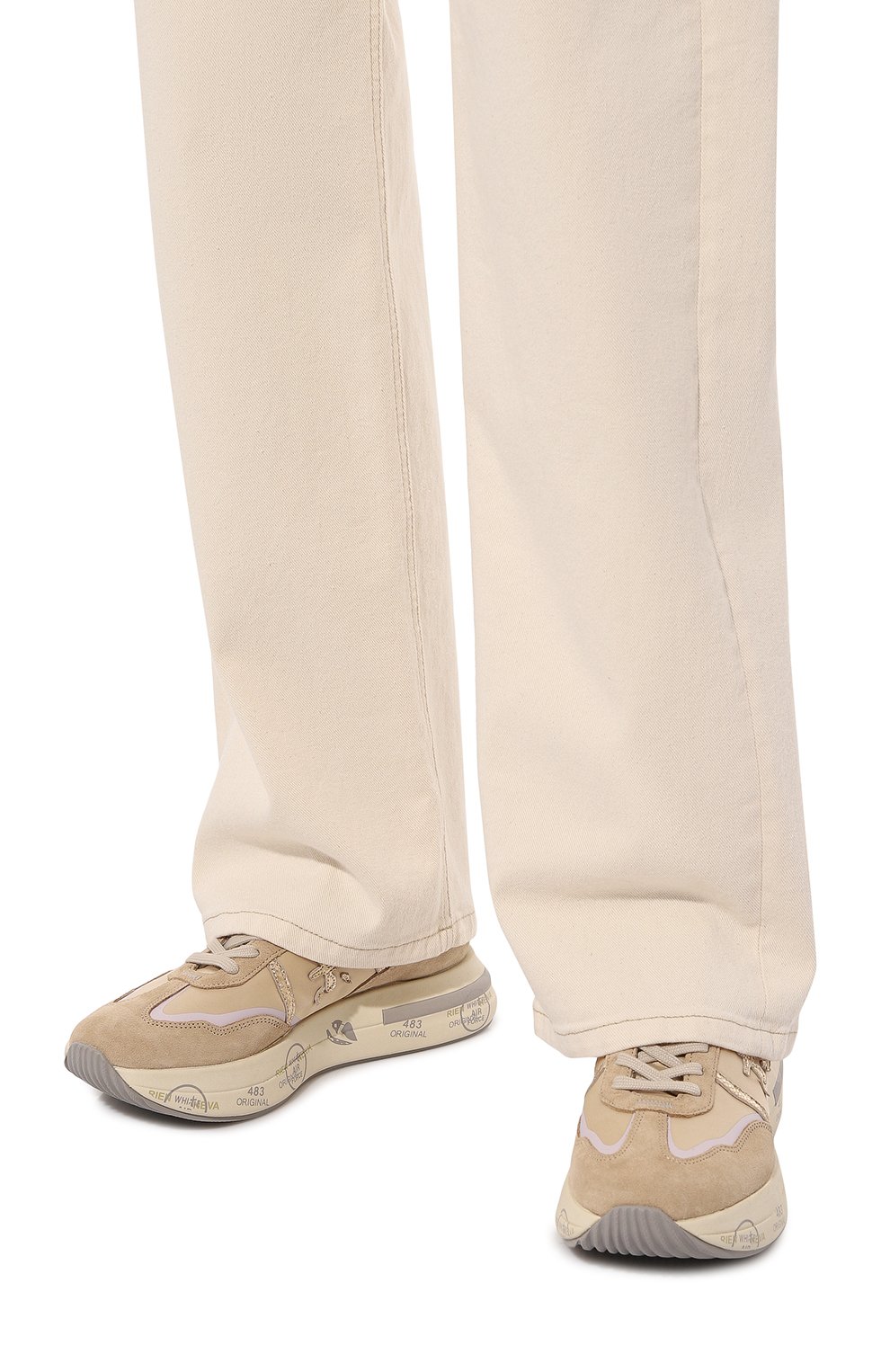 Комбинированные кроссовки cassie PREMIATA, арт. CASSIE/VAR 6995, фото 3