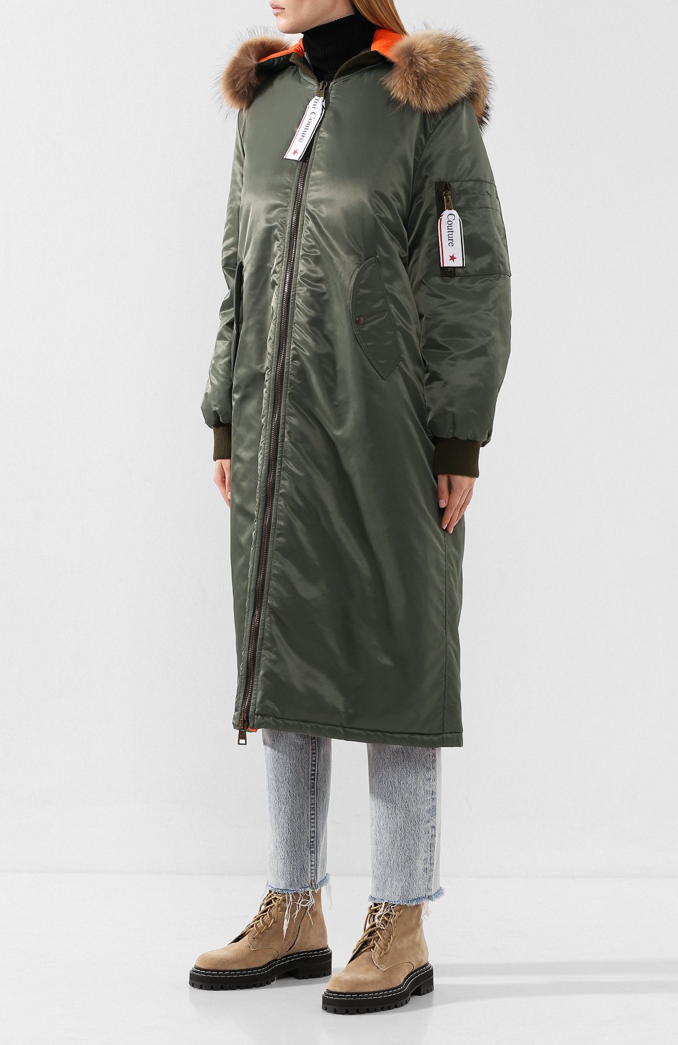 Пуховик с меховой отделкой FORTE DEI MARMI COUTURE, арт. FFW19-1505, фото 3