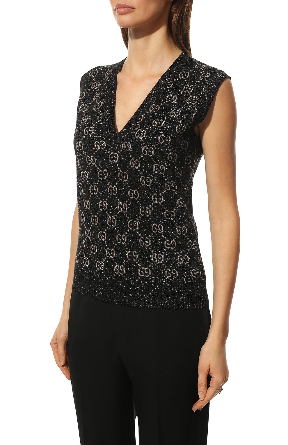 Хлопковый жилет GUCCI, арт. 678436/XKB54, фото 3