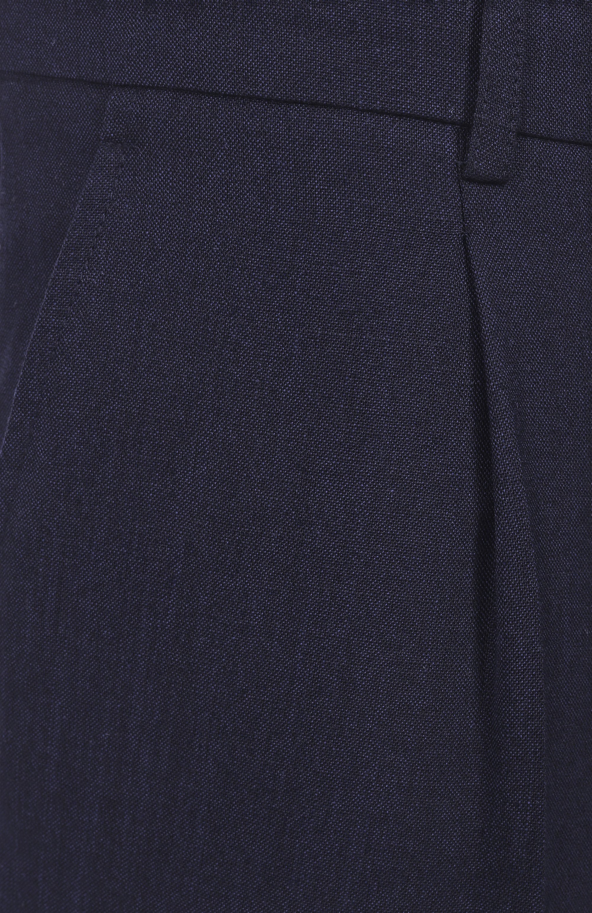 Брюки из шерсти и шелка CAPOBIANCO, арт. 18M804.LR00., фото 6