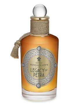 Парфюмерная вода legacy of petra (100ml) PENHALIGON'S бесцветного цвета, арт. 5056245019876 | Фото 1 (Региональные ограничения белый список (Axapta Mercury): Не проставлено; Тип аромата: Древесный, Восточный; Нос: Не проставлено; Тип продукта - парфюмерия: Парфюмерная вода; Ограничения доставки: flammable)