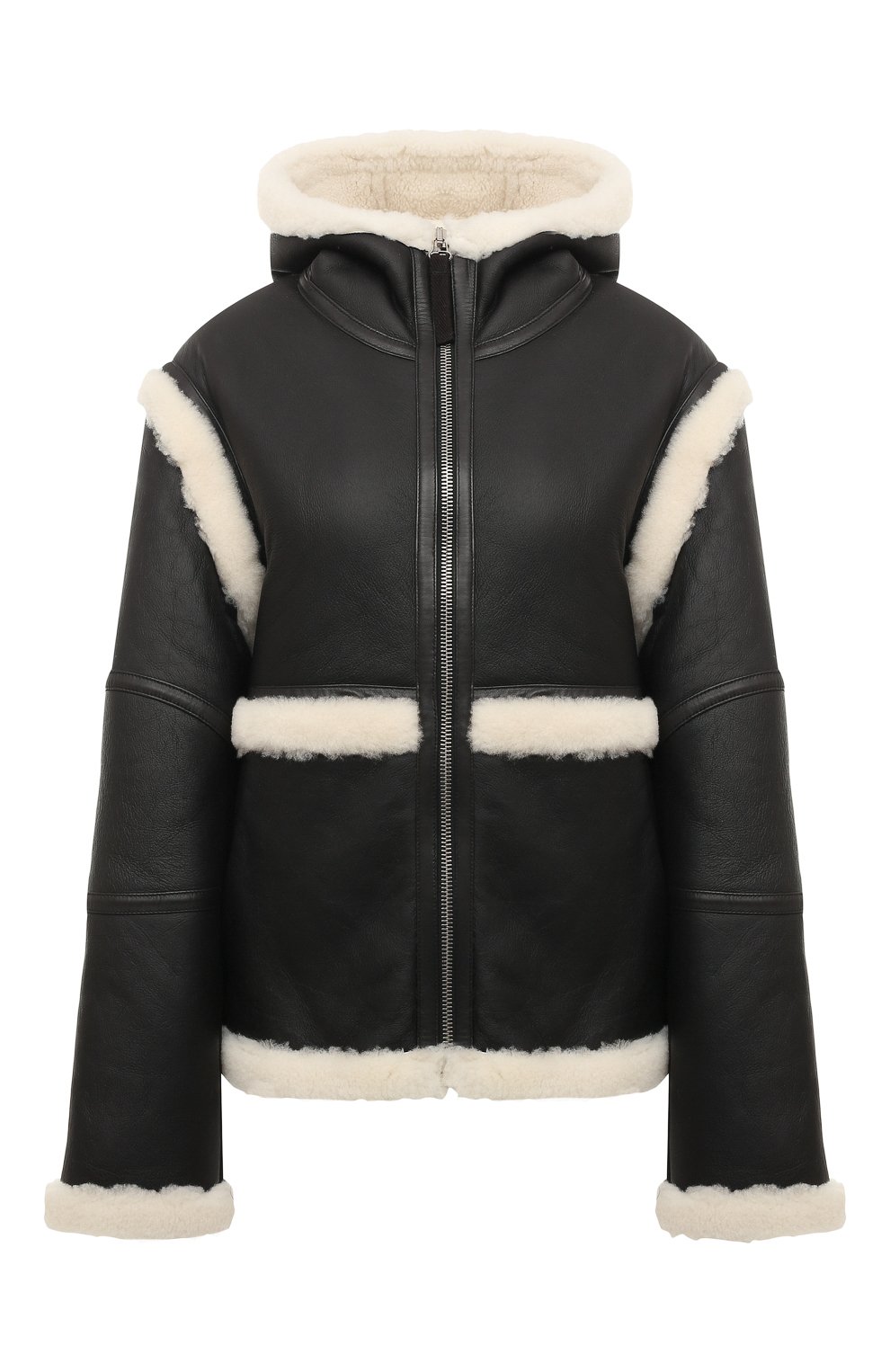 Дубленка HELMUT LANG черного цвета по цене 207000 руб., арт. L09HW401, фото 1 Дубленка HELMUT LANG, арт. L09HW401, фото 1