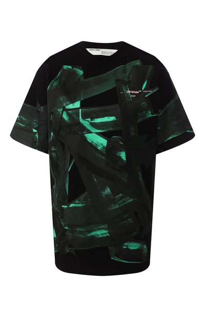 Хлопковая футболка OFF-WHITE, арт. 0WAA072R20H841271040, фото 1