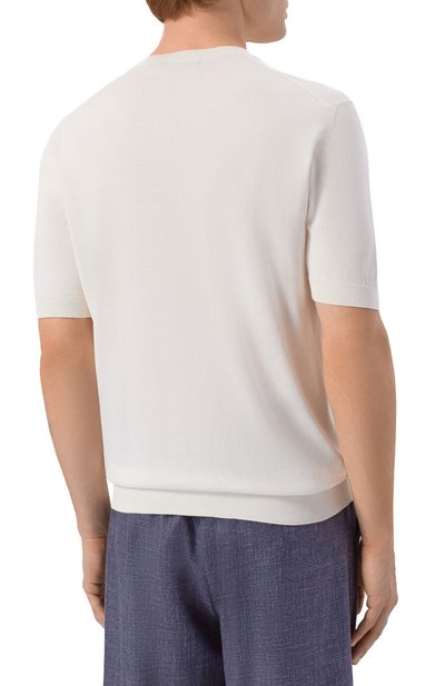 Джемпер из шелка и хлопка ANDREA CAMPAGNA, арт. M5425-1033, фото 4