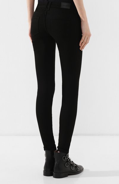 Однотонные джинсы-скинни BURBERRY, арт. 3946595, фото 4