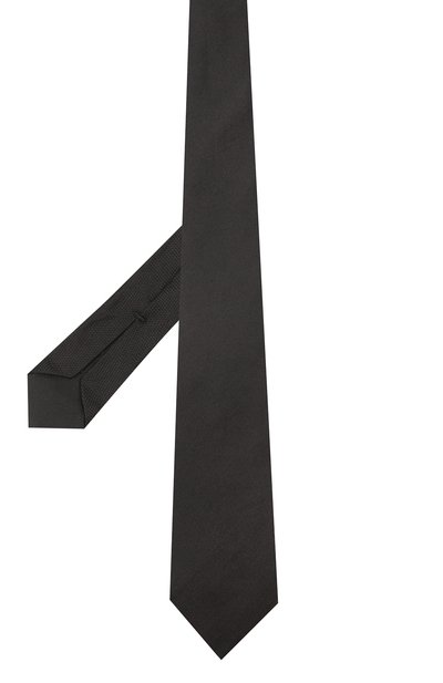 Галстук из смеси шелка и льна TOM FORD черного цвета по цене 26700 руб., арт. 5TF04/XT0, фото 2 Галстук из смеси шелка и льна TOM FORD, арт. 5TF04/XT0, фото 2