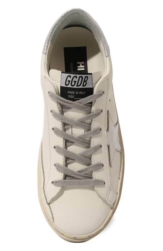 фото Кожаные кеды hi star golden goose deluxe brand