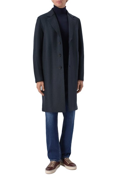 Шерстяная водолазка CORNELIANI темно-синего цвета по цене 66850 руб., арт. 28M523/2A25126, фото 2 Шерстяная водолазка CORNELIANI, арт. 28M523/2A25126, фото 2