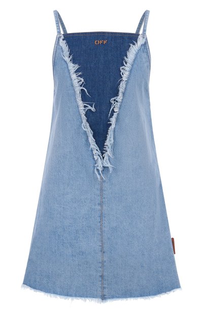 Женское джинсовое платье OFF-WHITE, арт. 0WYM033S25DEN0014060