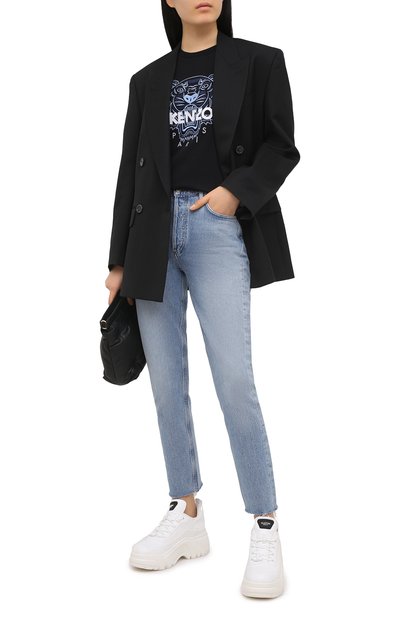 Хлопковая футболка KENZO, арт. FB52TS9124YE, фото 2