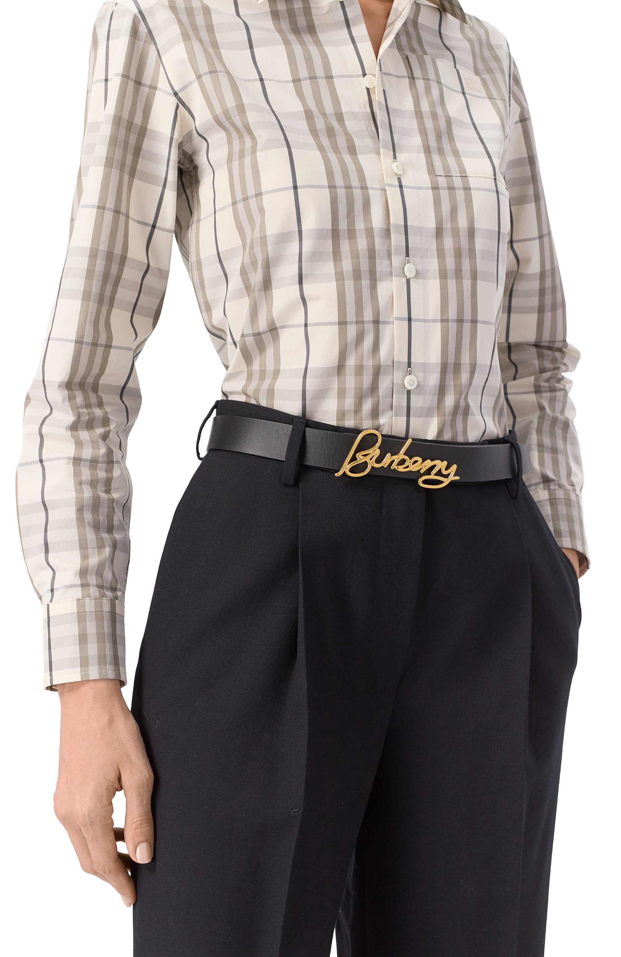 Двусторонний ремень BURBERRY, арт. 8102459, фото 2