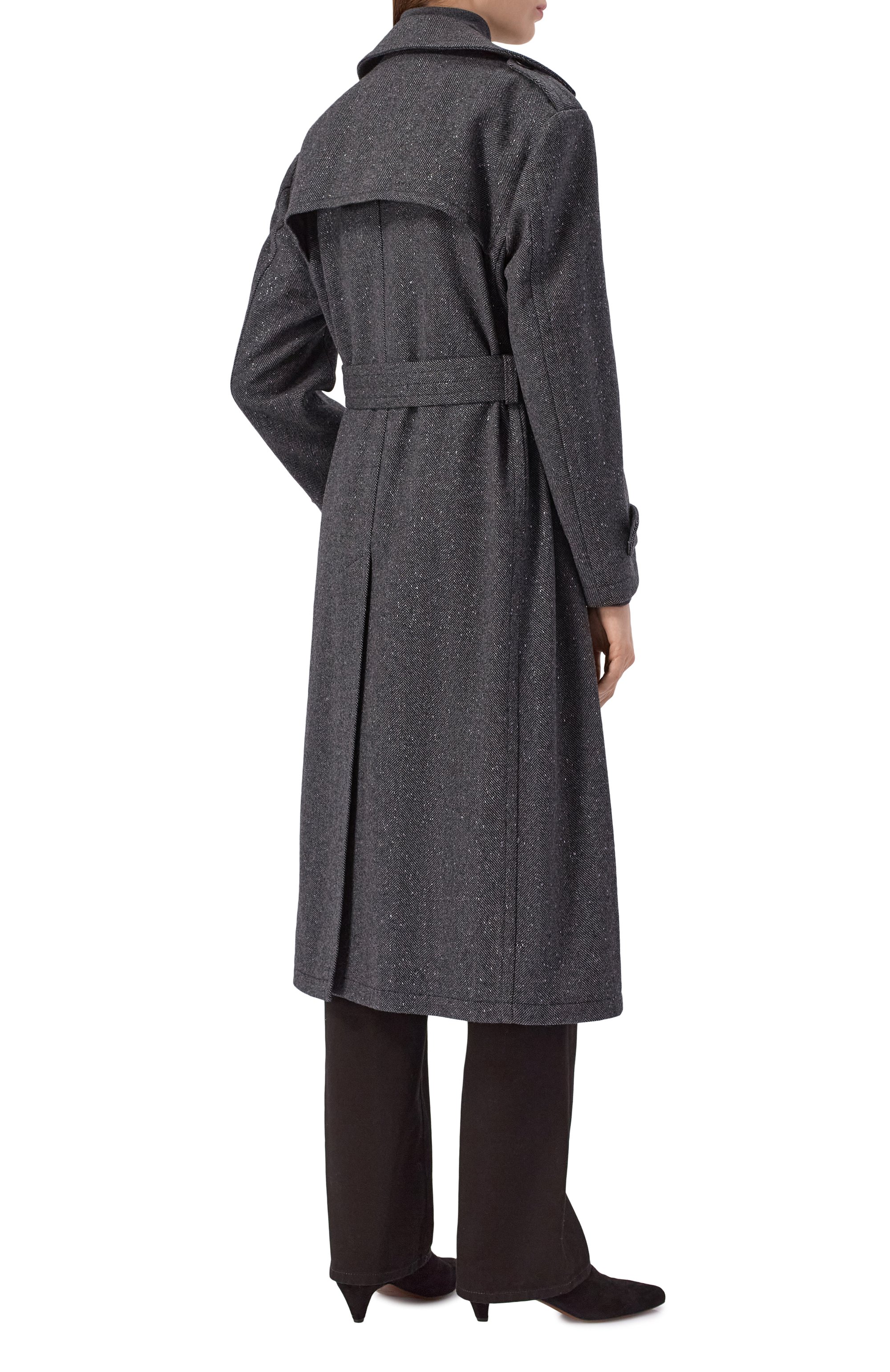 Пальто из шерсти и вискозы TAGLIATORE 0205, арт. B0NNY/S/340331, фото 4