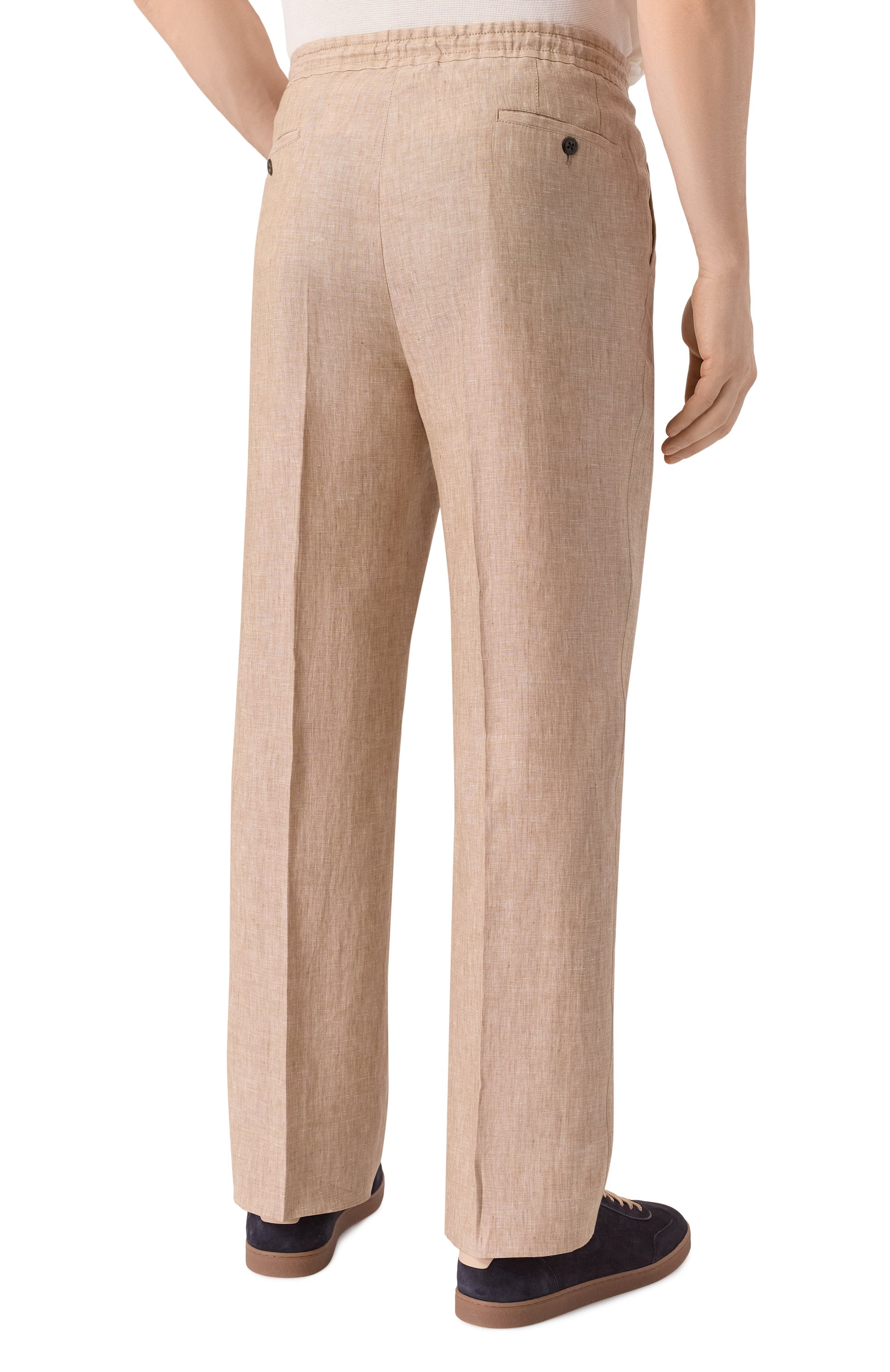 Льняные брюки CORNELIANI, арт. 274L27/2714159, фото 4