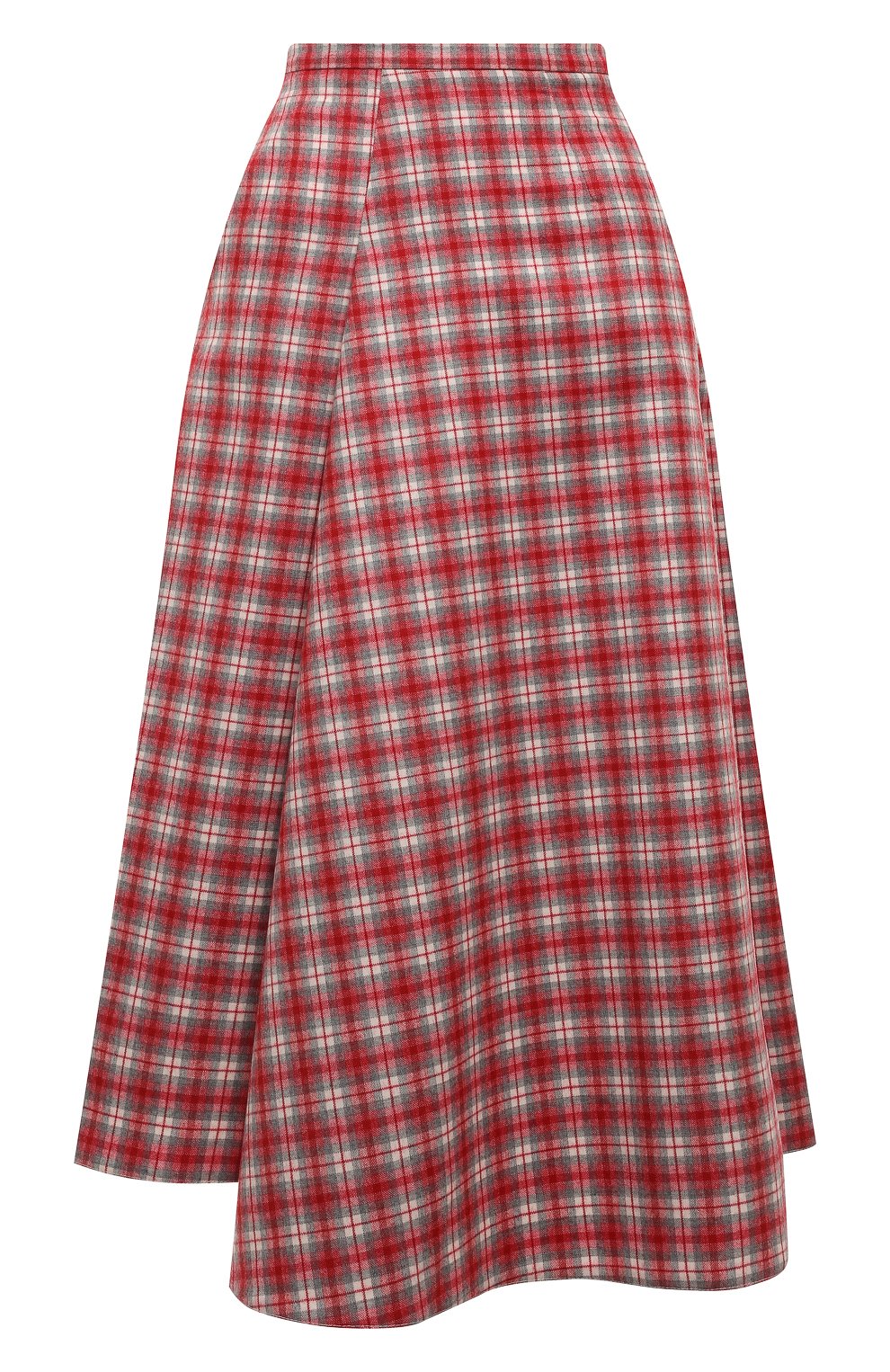 Шерстяная юбка VIKA GAZINSKAYA, арт. W-23-FW-201832-WOOL-RED, ф ото 1