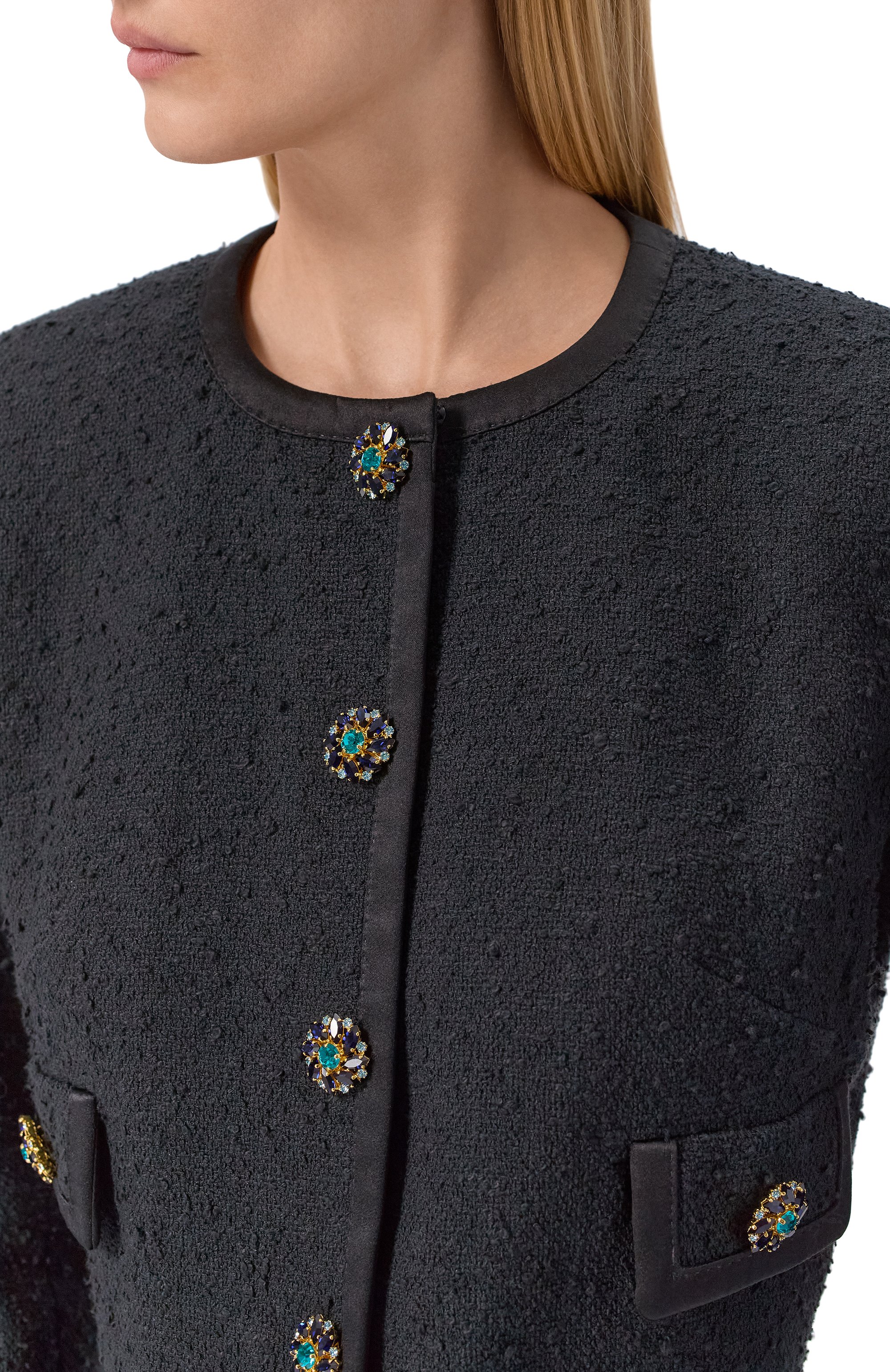 Жакет из хлопка и шелка DOLCE & GABBANA, арт. F27IHZ/HUMWJ, фото 5