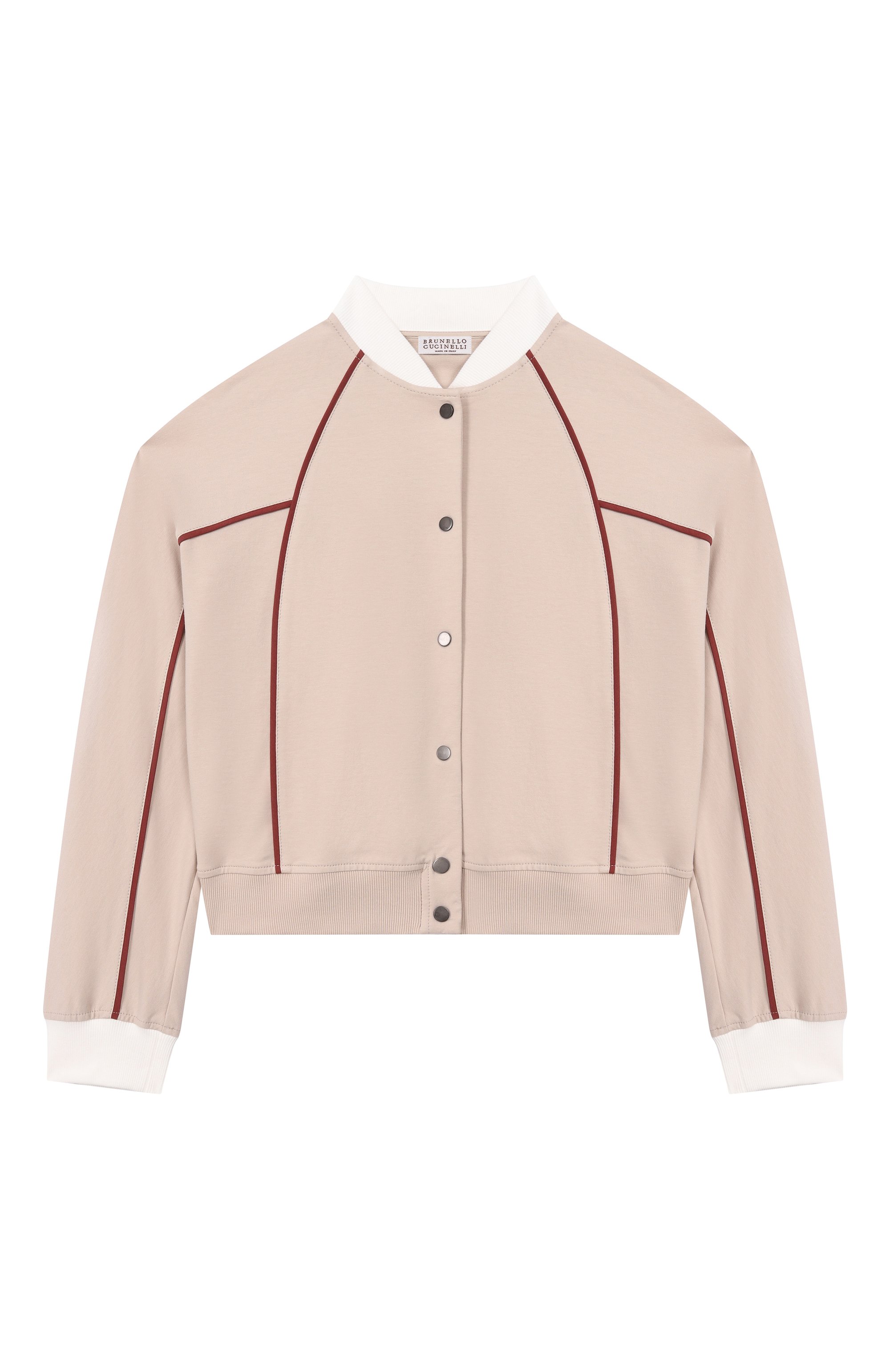 Хлопковый бомбер BRUNELLO CUCINELLI, арт. BH827E302C, фото 1