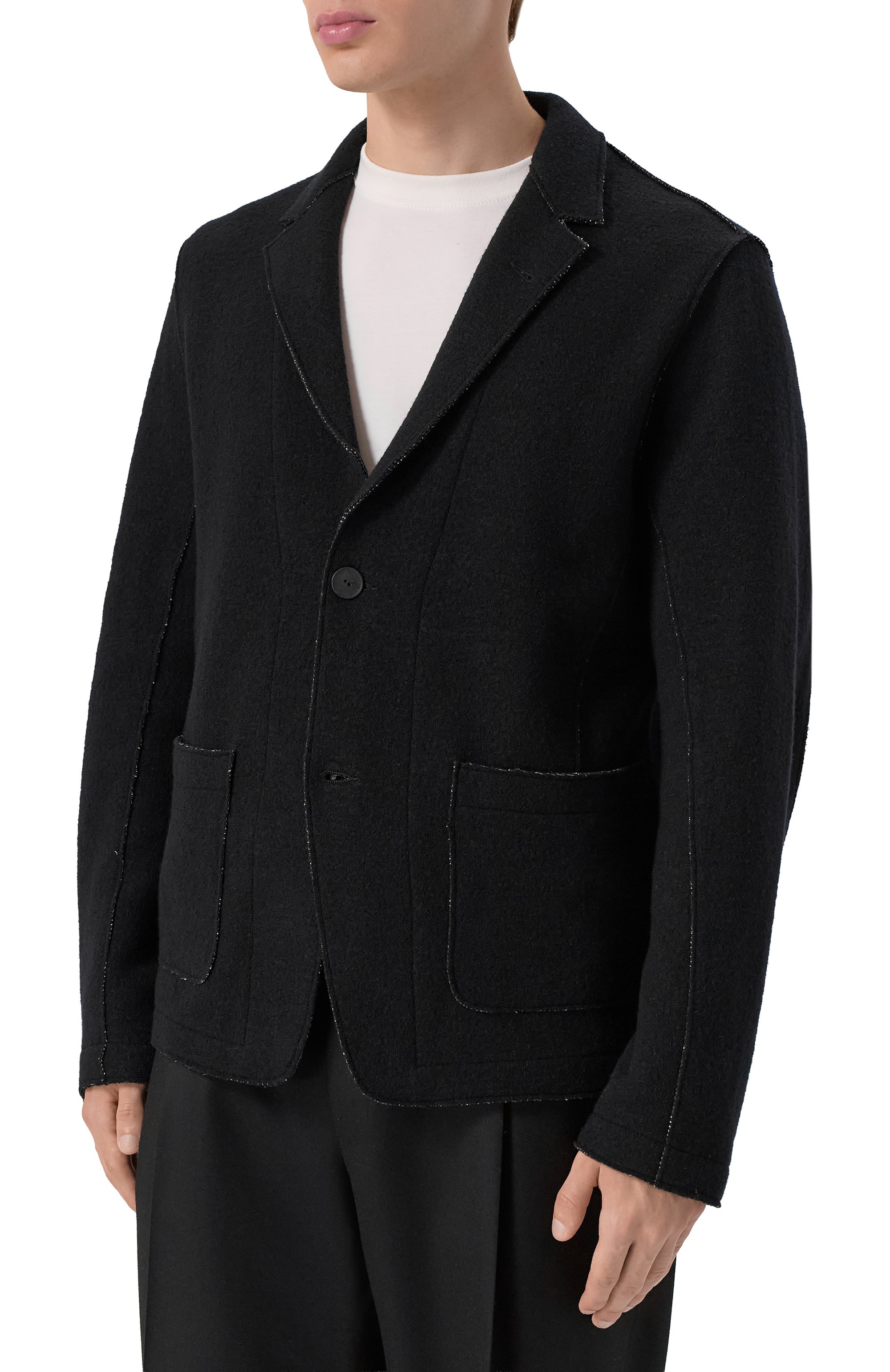 Пиджак из шерсти и вискозы TRANSIT, арт. CFUTRBM220, фото 5