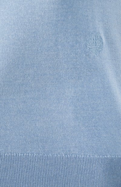 Пуловер из кашемира и шелка LORO PIANA голубого цвета по цене 84500 руб., арт. FAI8995, фото 5 Пуловер из кашемира и шелка LORO PIANA, арт. FAI8995, фото 5