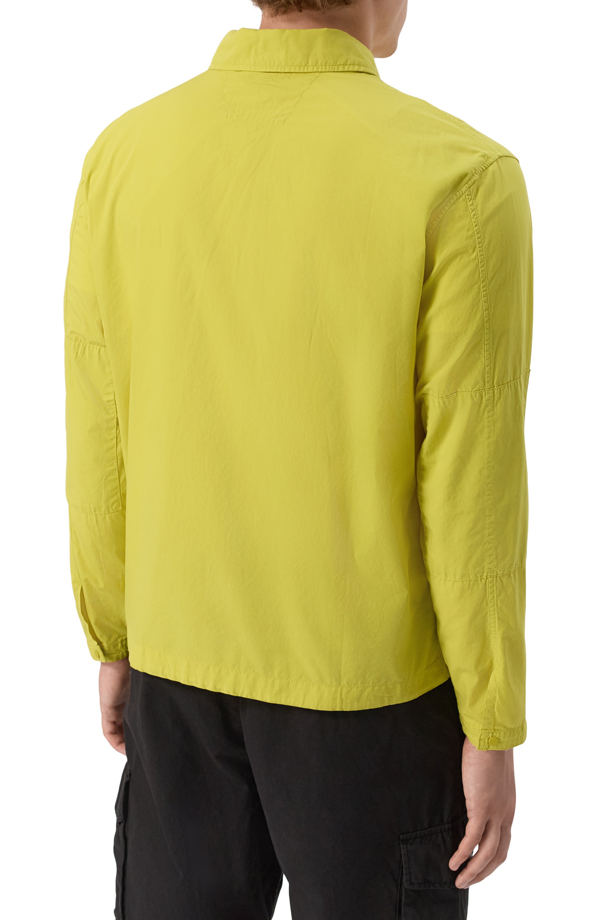 Хлопковая куртка-рубашка C.P. COMPANY, арт. 18CM0S237A005691G, фото 4