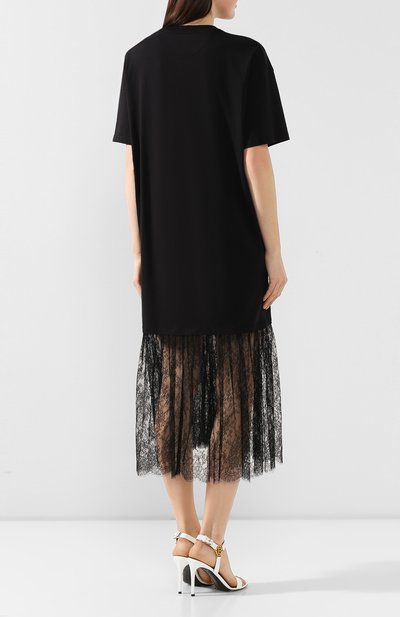 Хлопковое платье VALENTINO, арт. TB3MJ00Z589, фото 4