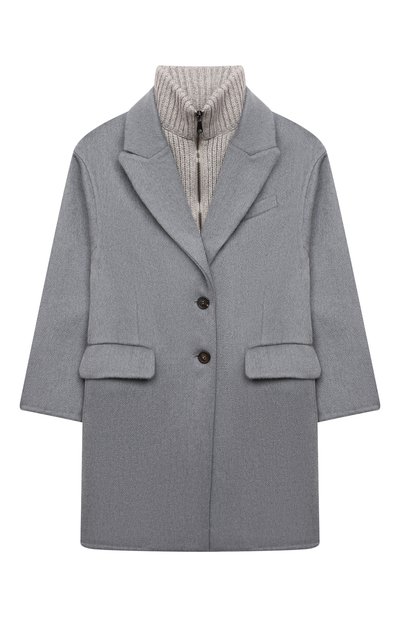 Кашемировое пальто BRUNELLO CUCINELLI, арт. BD503K014A, фото 1