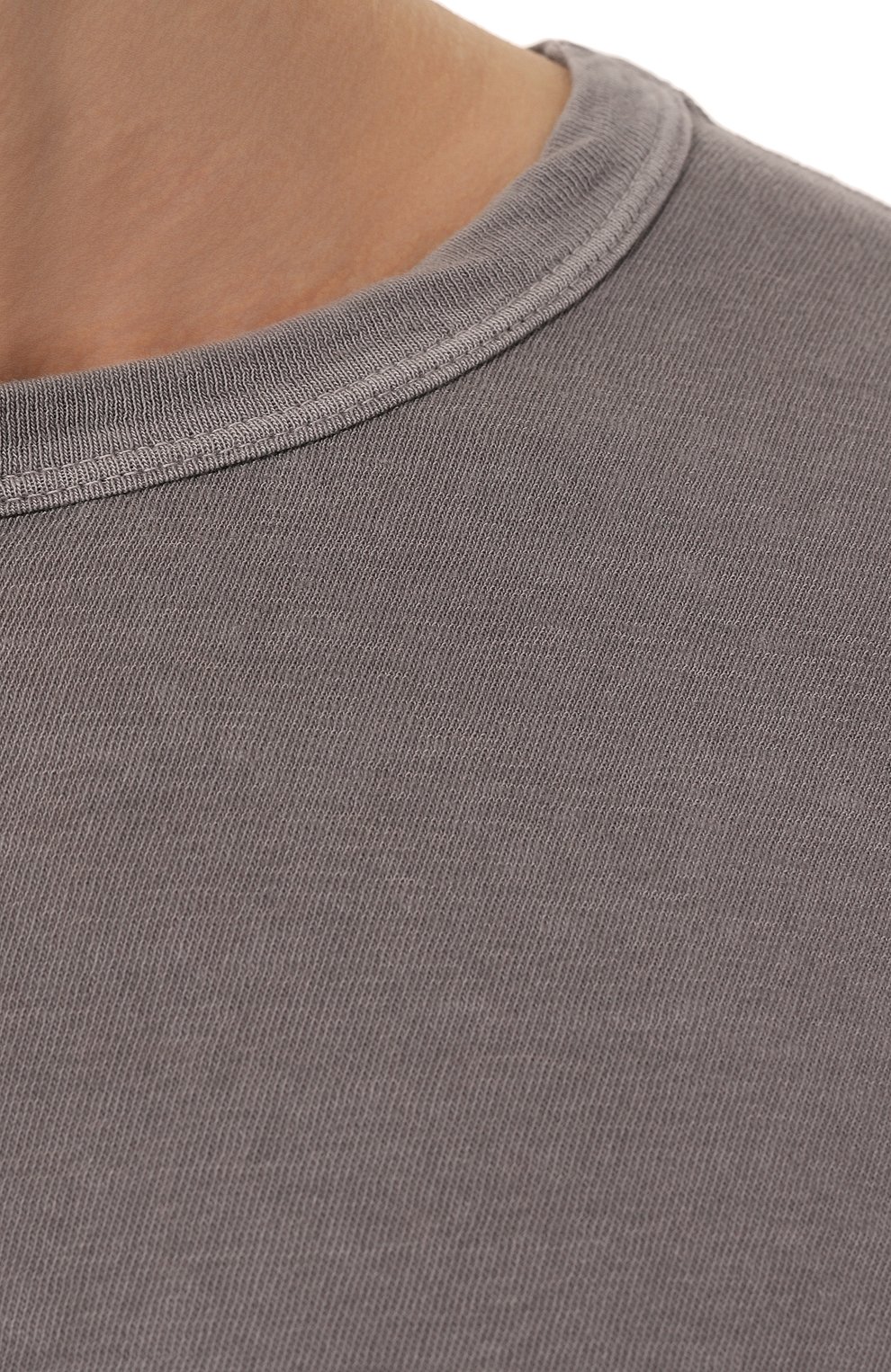 Хлопковый лонгслив JAMES PERSE серого цвета по цене 22750 руб., арт. MJD3638, фото 5 Хлопковый лонгслив JAMES PERSE, арт. MJD3638, фото 5