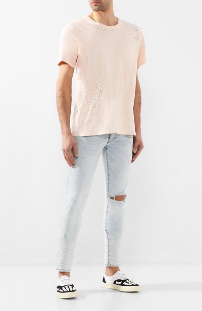 Хлопковая футболка AMIRI, арт. Y0M03349CJ, фото 2