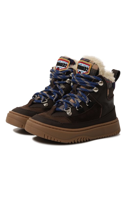 Утепленные ботинки Dsquared2