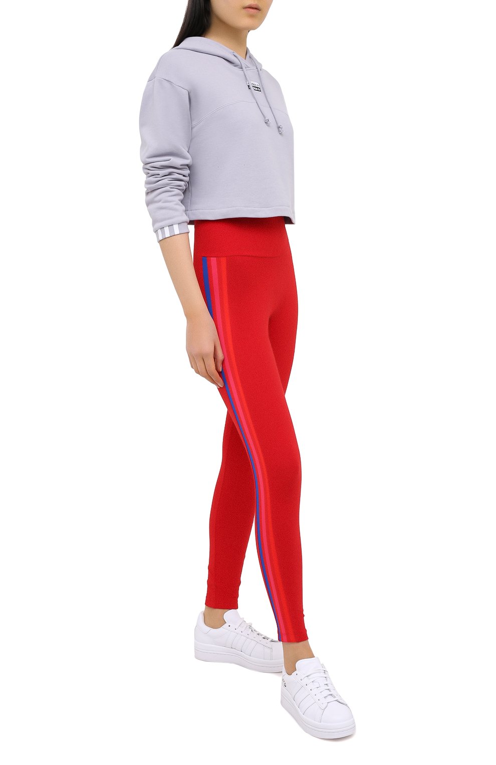 Хлопковые легинсы ADIDAS ORIGINALS, арт. GD2240, фото 2