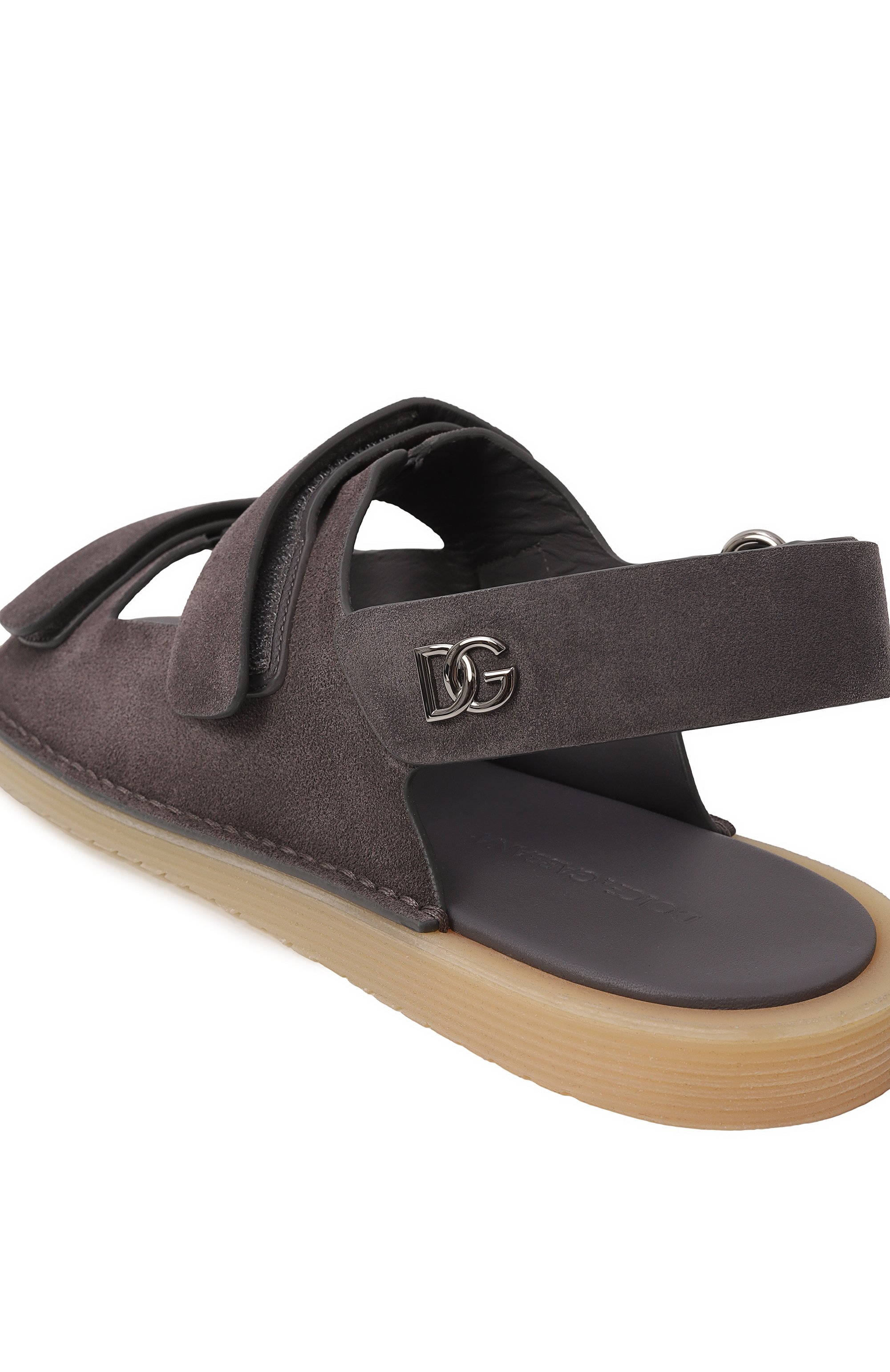 Замшевые сандалии DOLCE & GABBANA, арт. A80492/AT441, фото 7