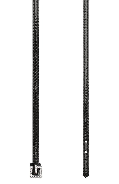 Кожаный чокер GUCCI черного цвета по цене 43200 руб., арт. 621283/J1784, фото 2 Кожаный чокер GUCCI, арт. 621283/J1784, фото 2