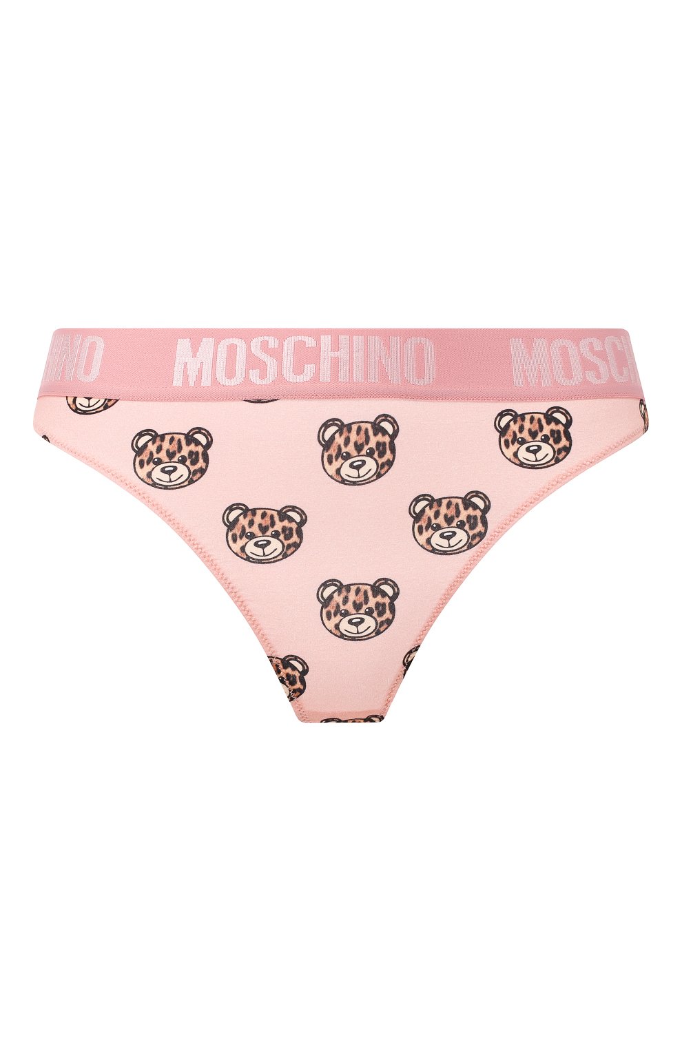 Хлопковые трусы-стринги MOSCHINO розового цвета по цене 4870 руб., арт. A4710/9015, фото 1 Хлопковые трусы-стринги MOSCHINO, арт. A4710/9015, фото 1