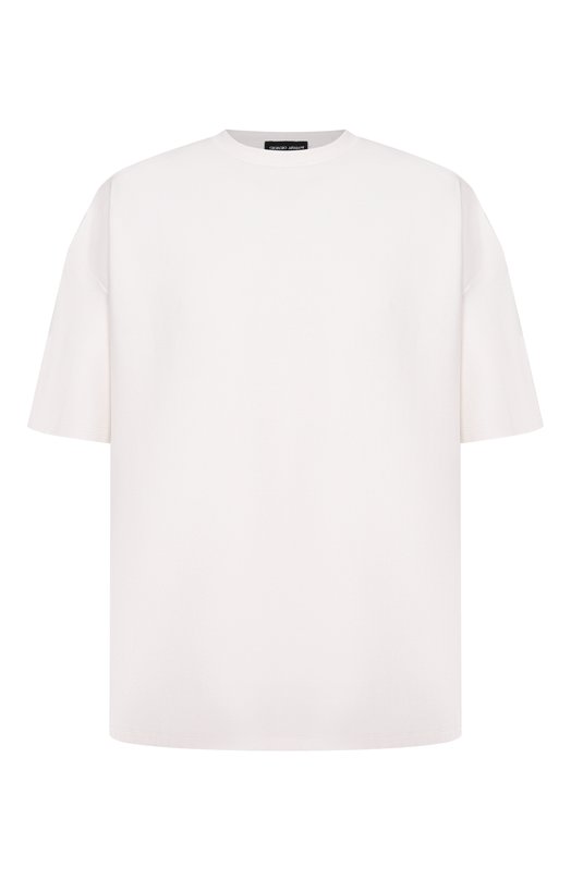 Футболка из вискозы Giorgio Armani GM003398/TE21047 Белый GM003398/TE21047