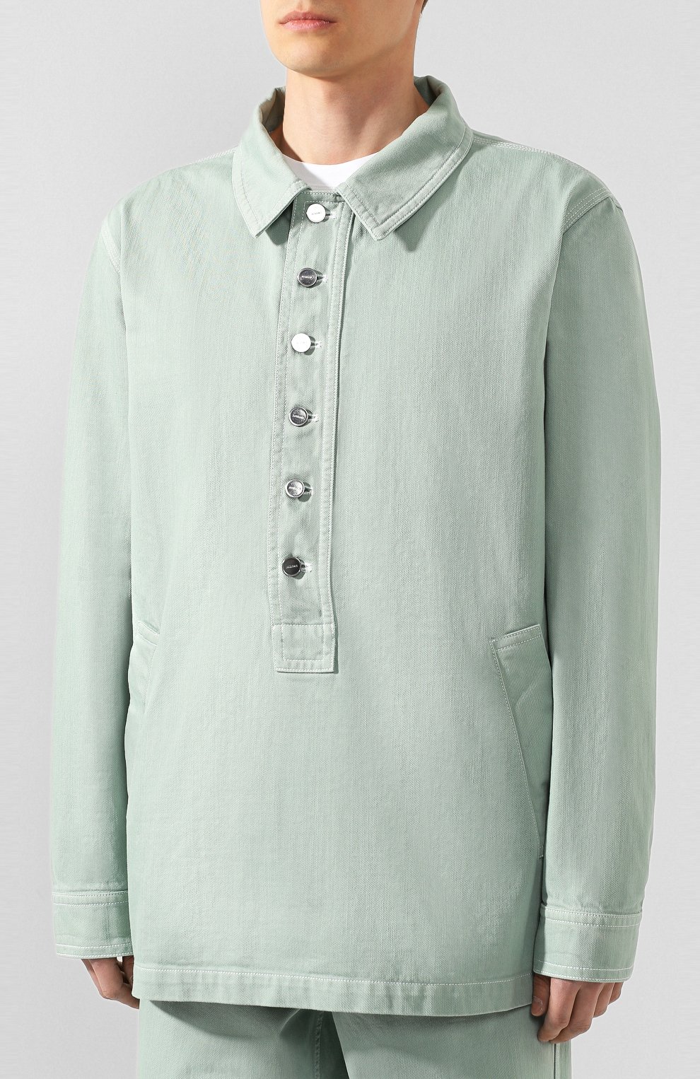 Джинсовая рубашка JACQUEMUS, арт. 205DE05/41530, фото 3