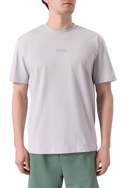 Хлопковая футболка BOSS GREEN, арт. 50519368, фото 3