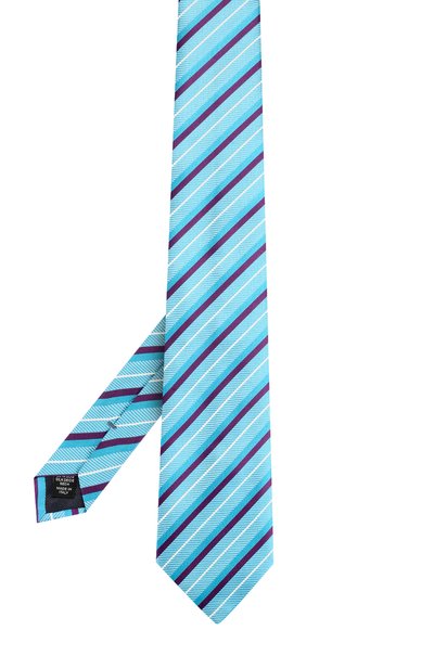 Шелковый галстук с узором ZEGNA, арт. Z9E601XW, фото 2