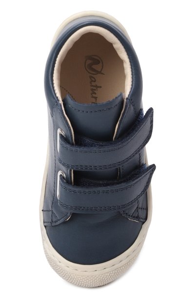 Кожаные кеды cocoon vl NATURINO темно-синего цвета по цене 10700 руб., арт. 2012904/SE, фото 4 Кожаные кеды cocoon vl NATURINO, арт. 2012904/SE, фото 4