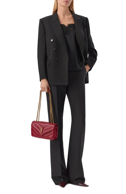 Сумка Loulou small Saint Laurent 801437/AAEAX Красный  801437/AAEAX Фото 8