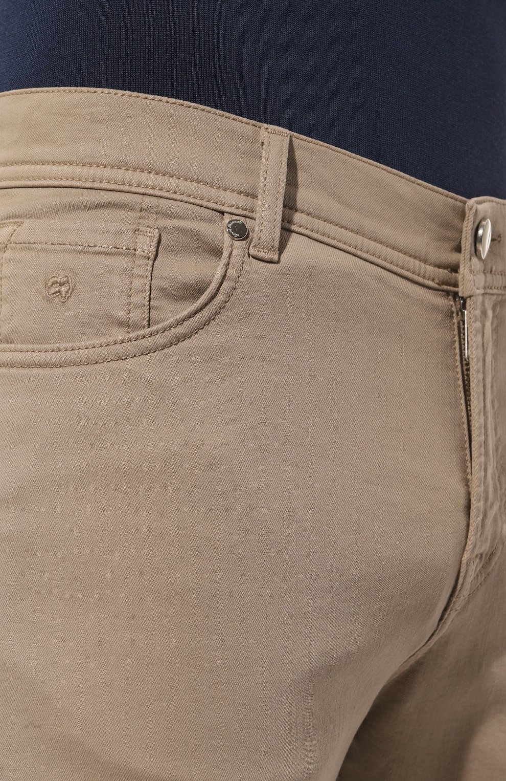 Брюки из хлопка и шелка MARCO PESCAROLO, арт. NERAN0M18/47J01, фото 5