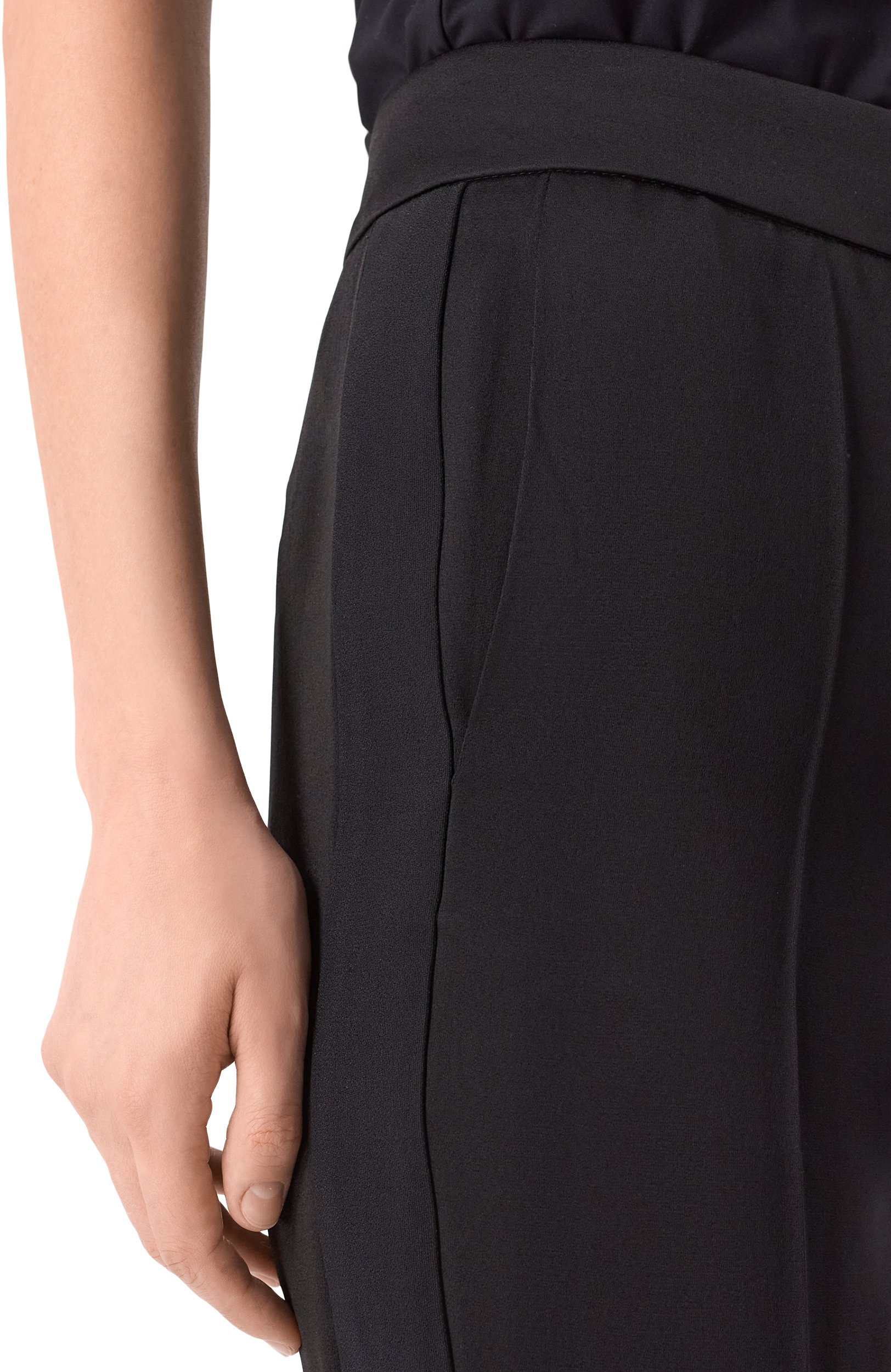 Брюки NINA RICCI черного цвета по цене 113000 руб., арт. 26ACPA015/AC0125, фото 5 Брюки NINA RICCI, арт. 26ACPA015/AC0125, фото 5