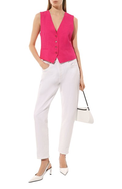 Жилет из вискозы и льна P.A.R.O.S.H., арт. RAISA23-D410028, фото 2