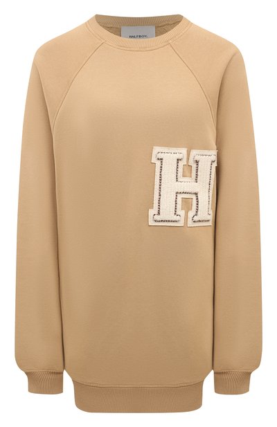 Женский хлопковый свитшот HALFBOY, арт. HFW241WFCN022