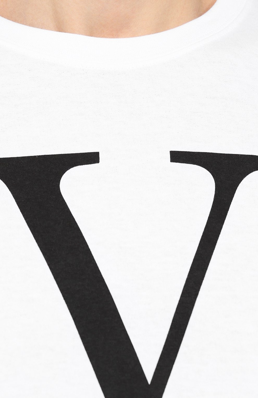 Хлопковая футболка VALENTINO, арт. TV0MG06B681, фото 5