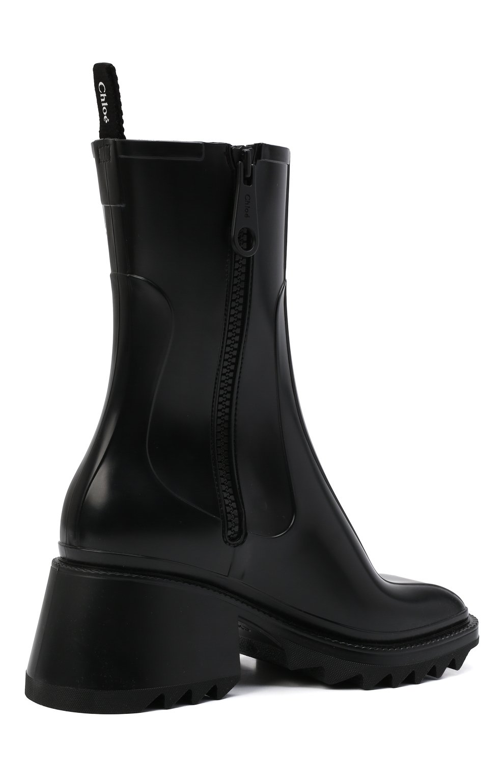 Резиновые ботильоны betty CHLOÉ, арт. CHC19W239G8, фото 5