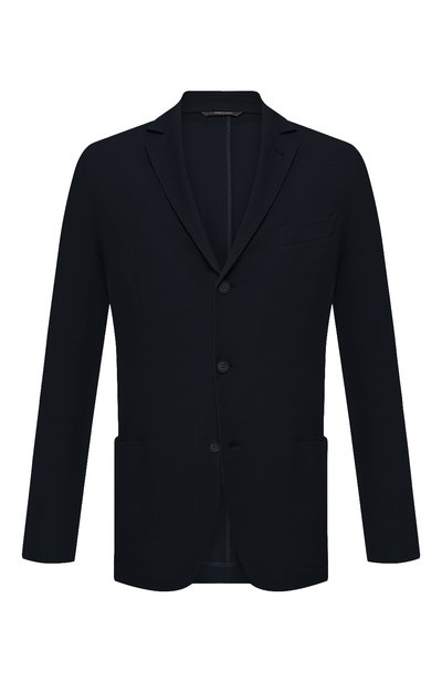 Мужской пиджак из хлопка и шелка LORO PIANA, арт. FAE8388