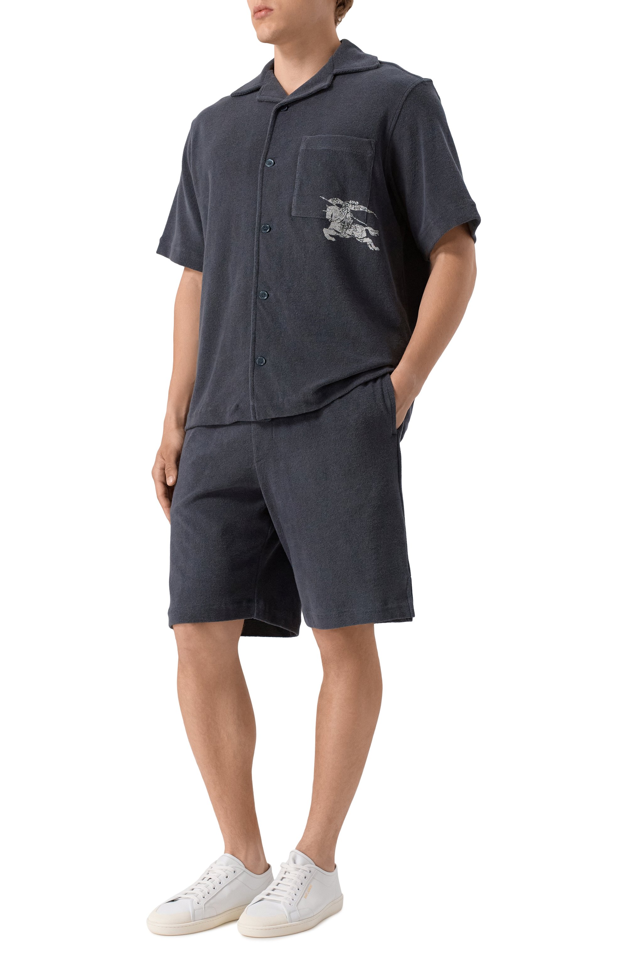 Хлопковая рубашка BURBERRY, арт. 8109205, фото 2